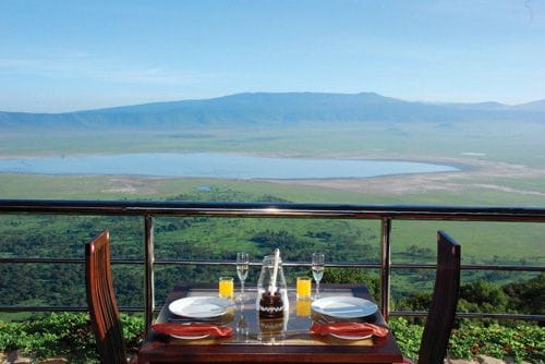 Hotel de lujo Ngorongoro Crater Lodge