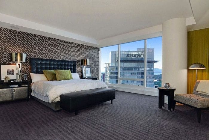 cama doble atico lujo