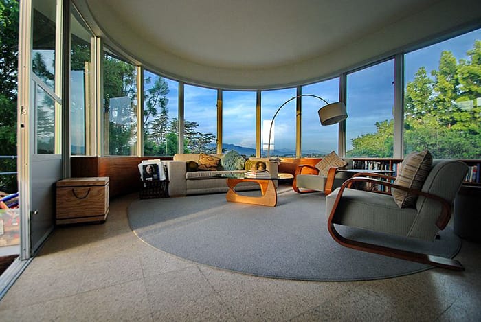 Diseño salón de Raphael Soriano