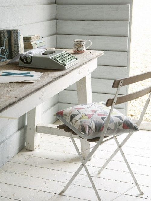 Decoración rural que se acerca al Shabby Chic