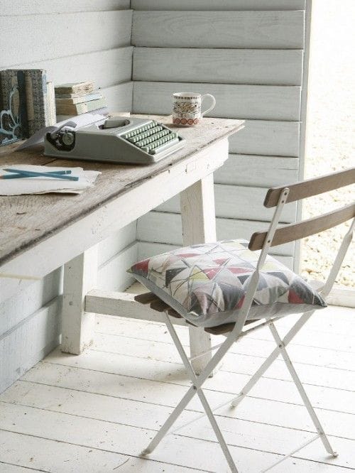 Decoración rural que se acerca al Shabby Chic