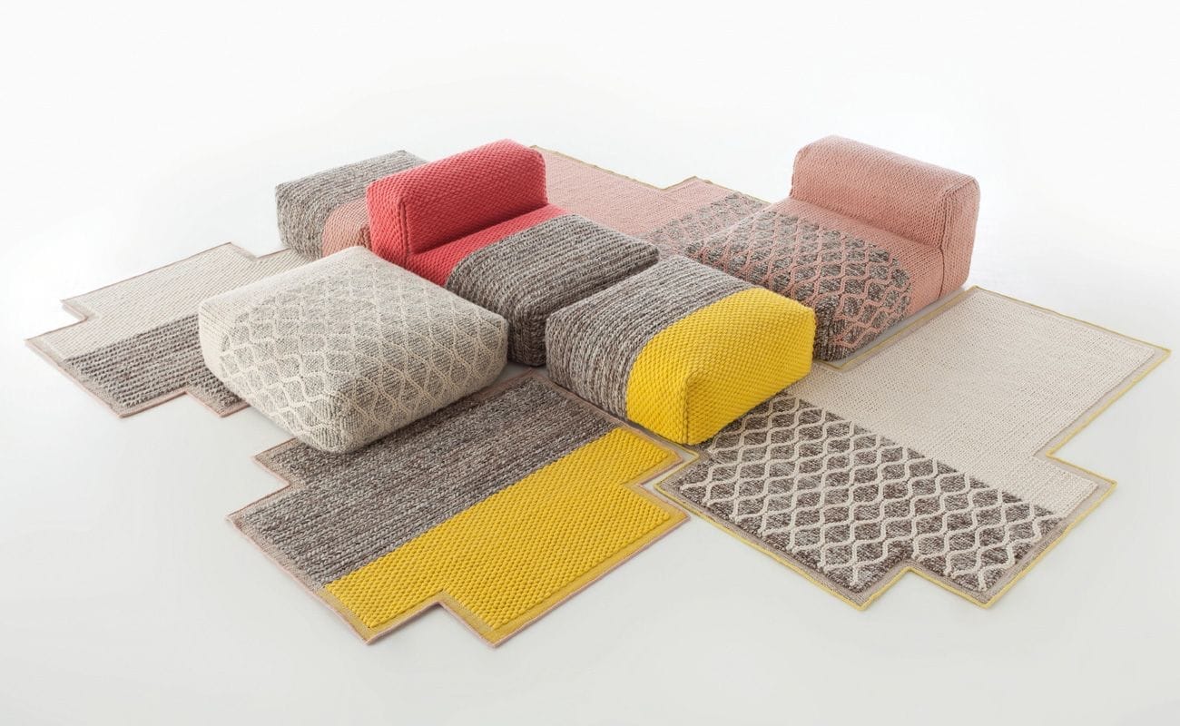 puffs modulos patricia urquiola