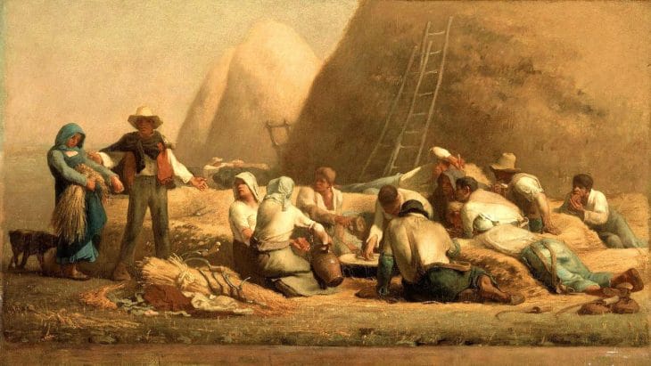 labradores descansando impresionista