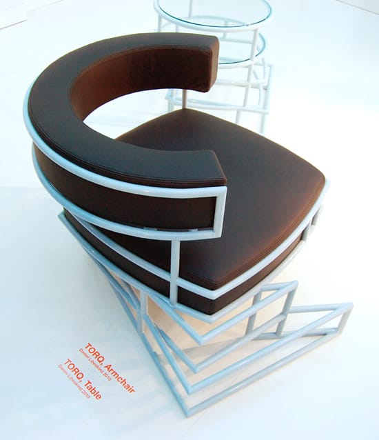 Mobiliario con toques de arquitectura, de Daniel Liebeskind