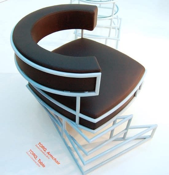 Mobiliario con toques de arquitectura, de Daniel Liebeskind