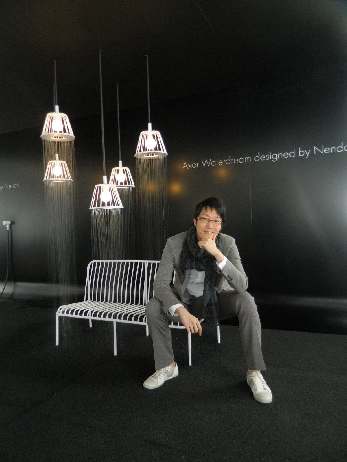 lampara ducha diseñador