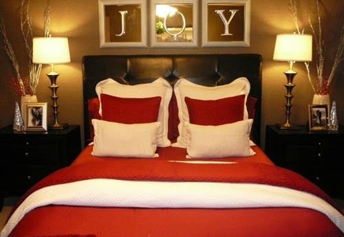 Dormitorio navideño