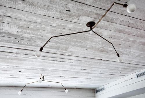 techo hormigon lampara diseño