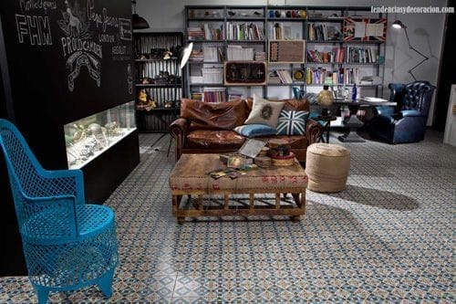 Suelo hidráulico salón