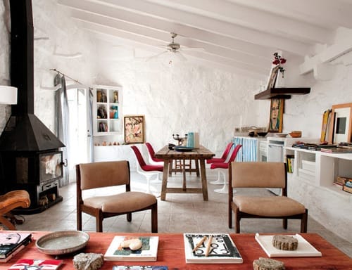 Ático buhardilla boho.