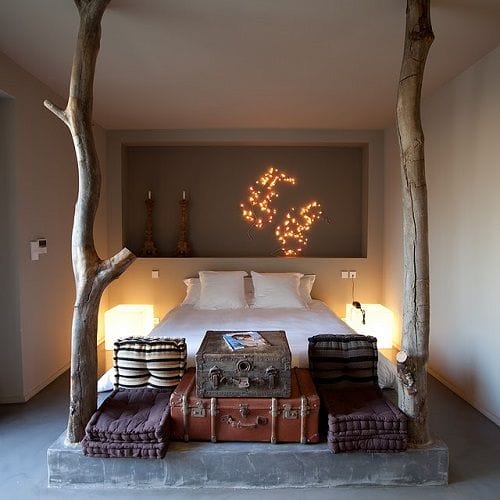 Decoración con maletas