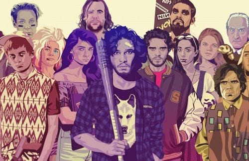 rilustratciones juego de tronos