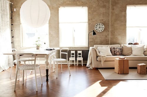 Reloj de pared simple