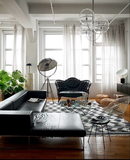 Loft masculino en Manhattan