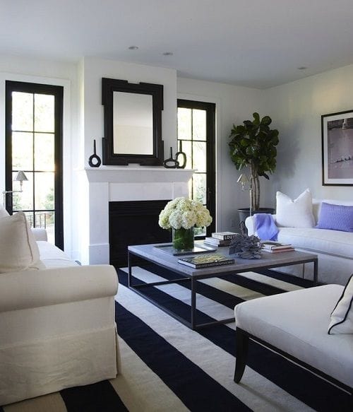 Decoracón con centros de mesa florales