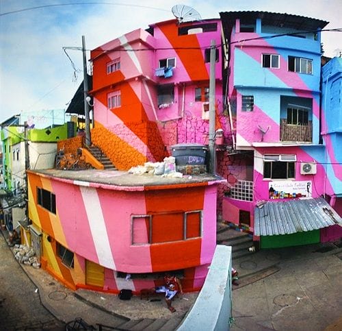 pintura mural favelas
