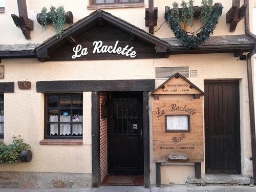 Restaurante la Petit Raclete