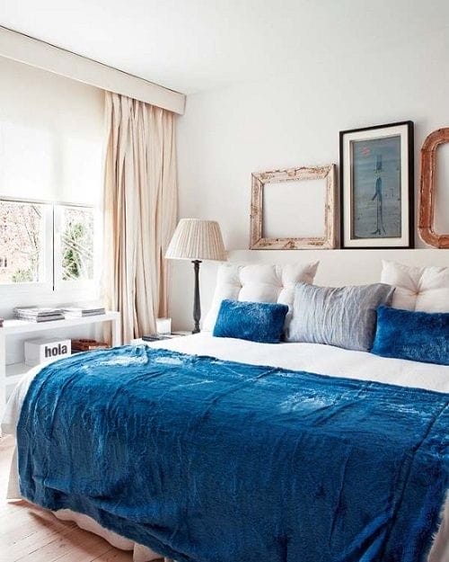 Tendencias de decoración de dormitorios 26 azul