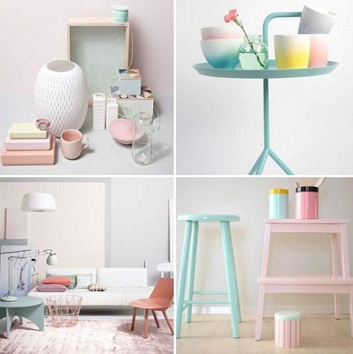 muebles pastel decoracion