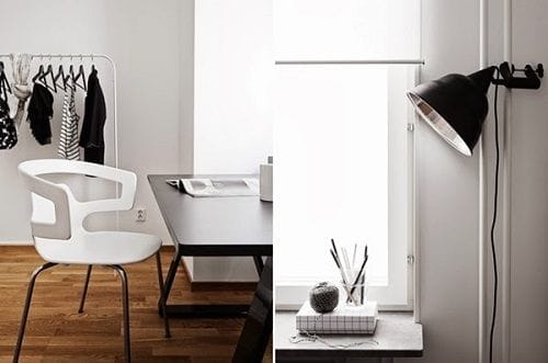 Detalles decorativos del estudio