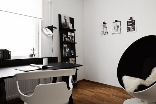 Estudio blanco y negro