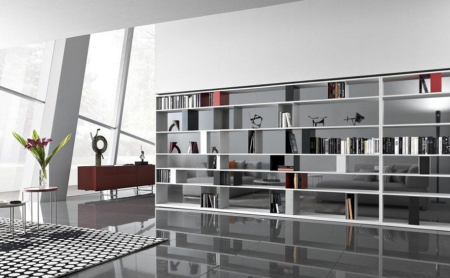 Decoración con libros para dormitorios