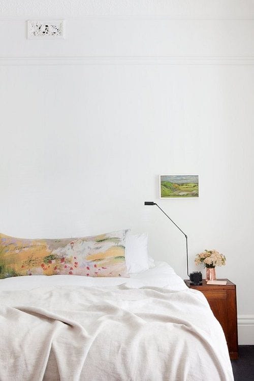 Dormitorio minimalista