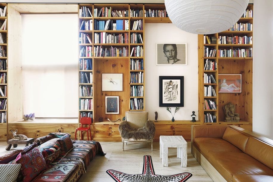 Loft bohemio de una pareja de fotógrafos en Nueva York