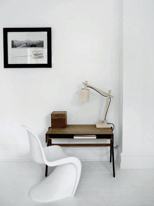 Detalles de una decoración escandinava