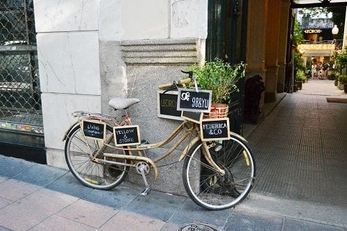 bcicleta exterior