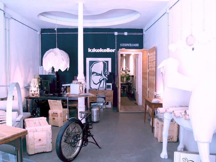 Kike Keller, mobiliario único e innovador