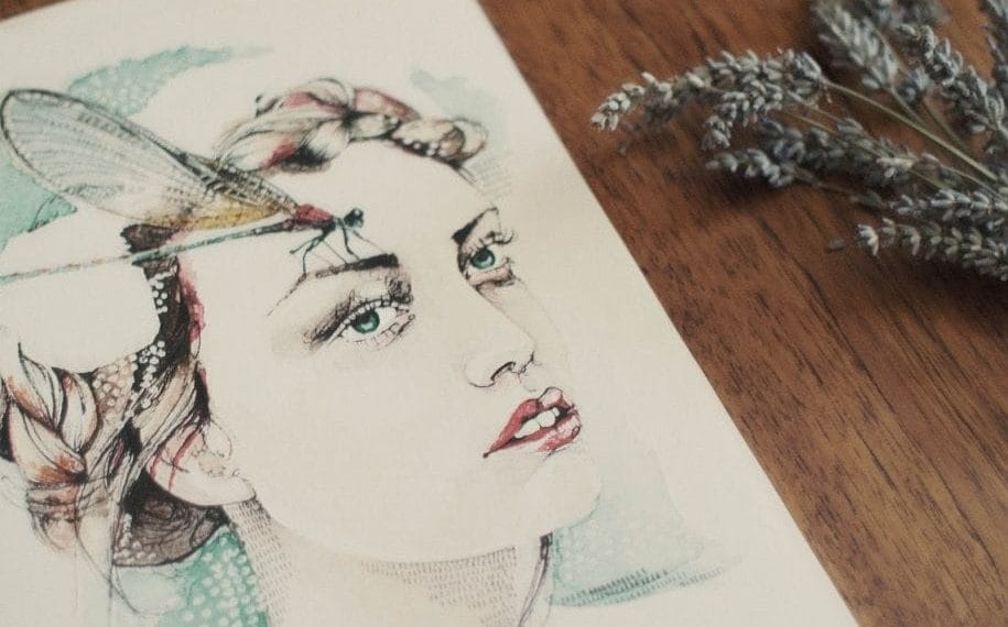 Las románticas ilustraciones de Verónica Algaba