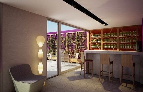 Bar moderno chill out