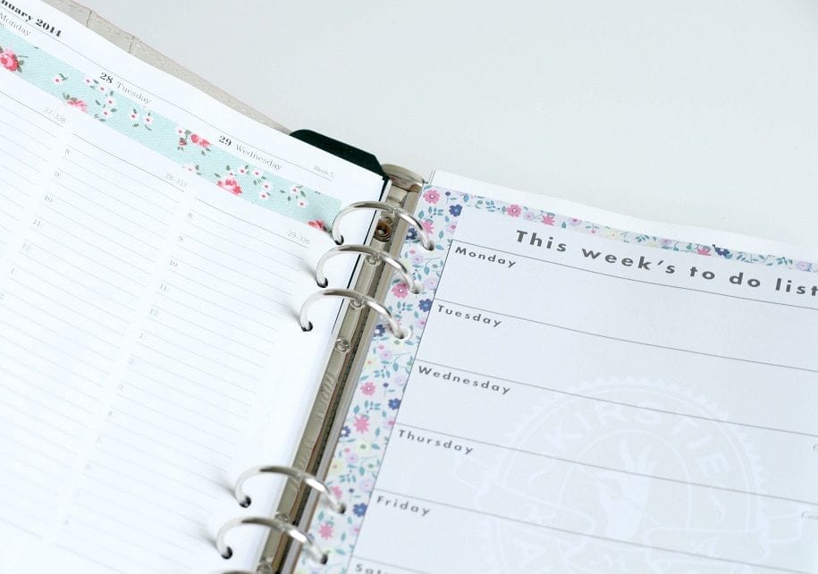 Customiza tu organización con las agendas Filofax