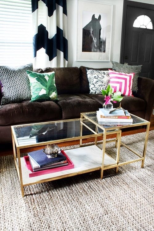 Mesa de Ikea para el salón