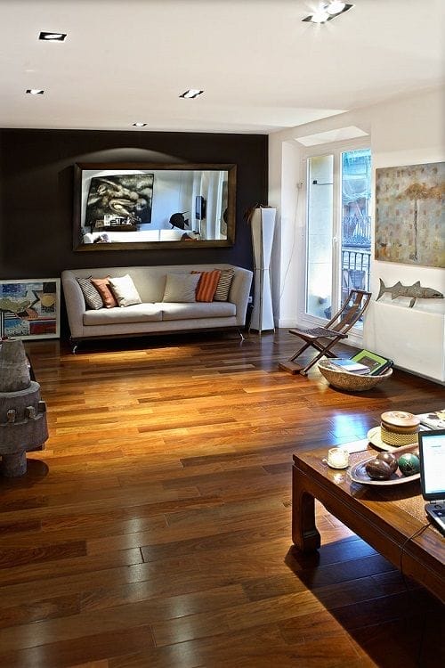 Salón clásico diseñado por Cuarto Interior