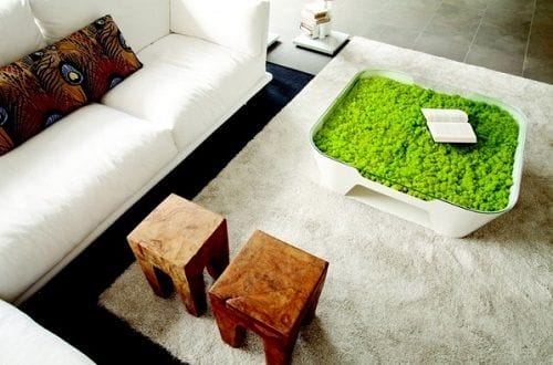 Decoración con mesas de café originales