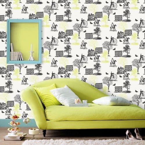 Toile de Jouy, cuando las paredes cuentan historias