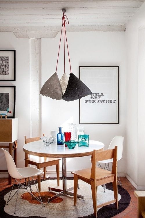 brut interior - mesa comedor. revistaad.es