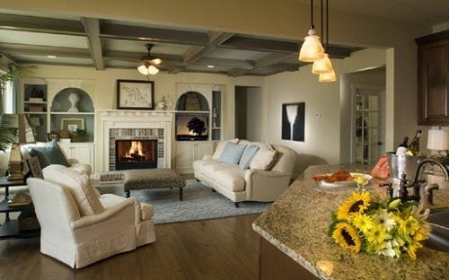 salon acogedor para tendencia cocooning