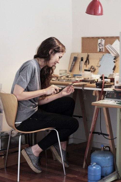 alba casares diseñadora taller