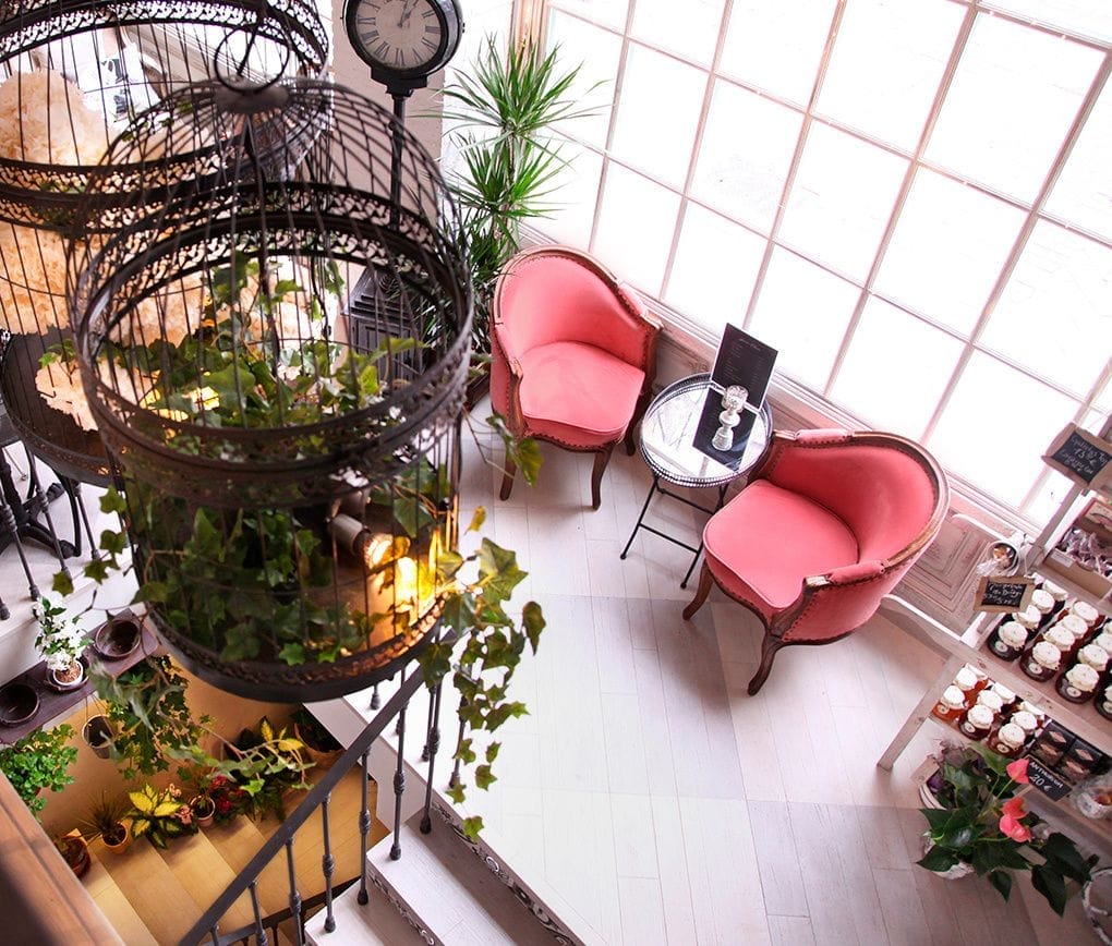 Flores, té y "vintage living" en el Salon des Fleurs