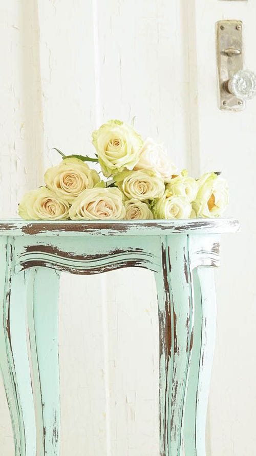chalk paint mesita colores pastel pintura ecologica decoracion diy bricolaje