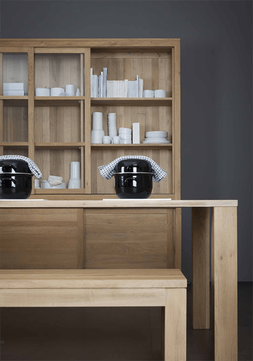estanteria mesa banco muebles madera mazica diseño sostenible firma ethnicraft