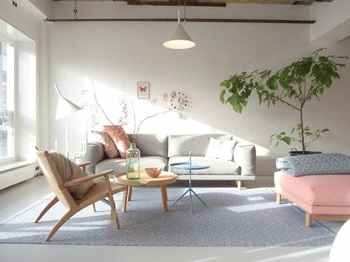 interior salon decoracion plantas verdes ideas interiores