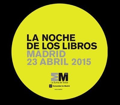 noche de los libros amdrid 2015