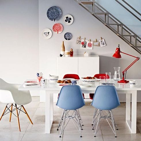 platos colores decoracion ideas ceramica paredes