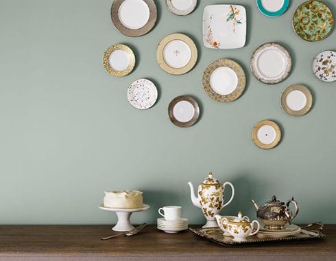 platos decorativos paredes ideas ceramica
