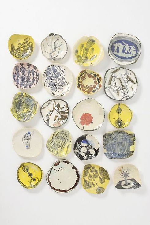 ruan hoffmann ceramica ideas decoracion platos paredes