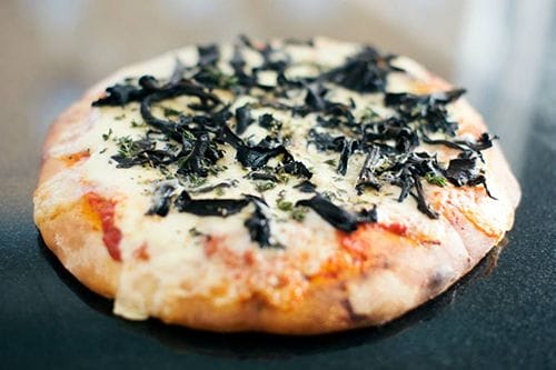 pizza queso azul setas picsa pizzeria restaurante madrid